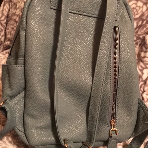 🌟Host Pick🌟Kensie Steel Blue Backpack w/Gold tone hardware. - Picture 6 of 9